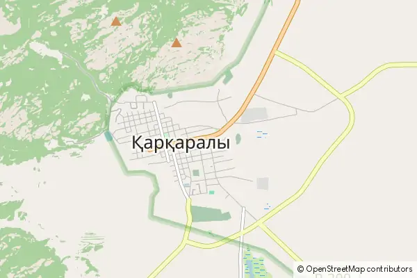 Mapa Karkaraly