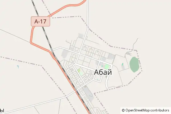 Mapa Abaj