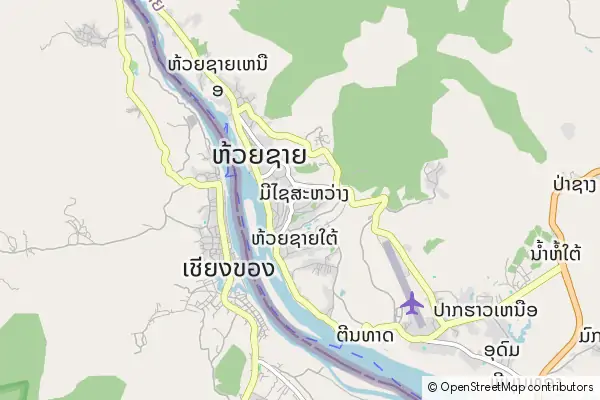 Mapa Huay Xai