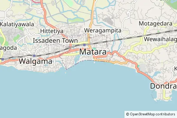 Mapa Matara