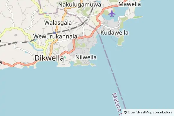 Mapa Nilwella