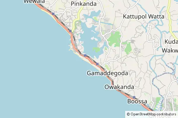 Mapa Dodanduwa