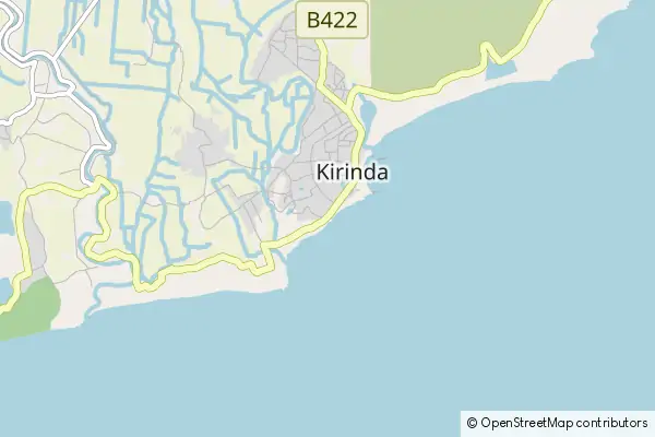 Mapa Kirinda