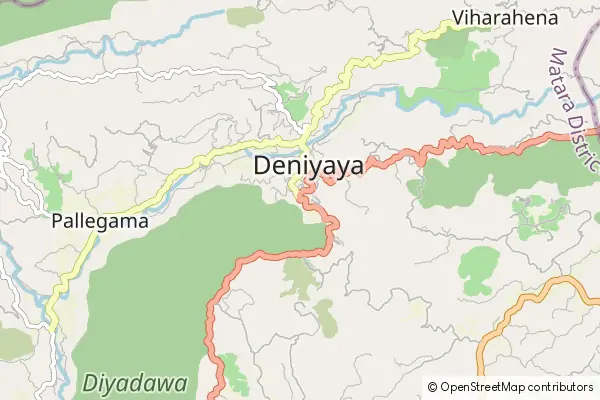 Mapa Deniyaya