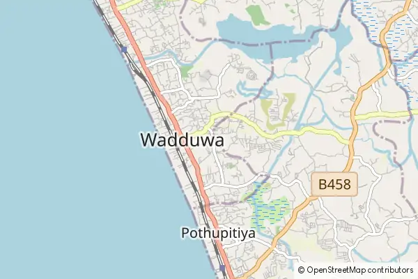 Mapa Wadduwa