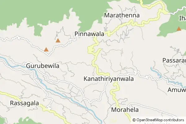 Mapa Pinnawala