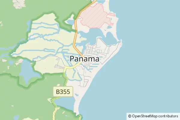 Mapa Panama