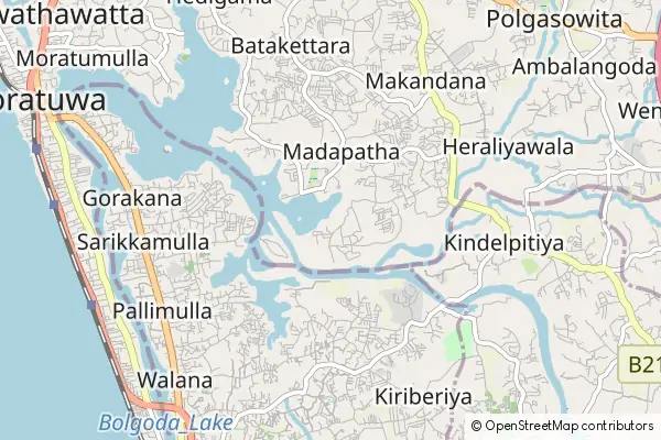 Mapa Kahapola