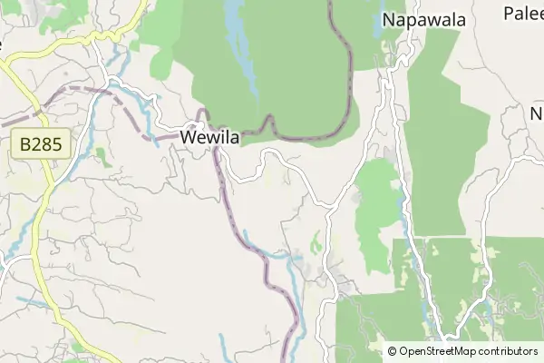 Mapa Wewila