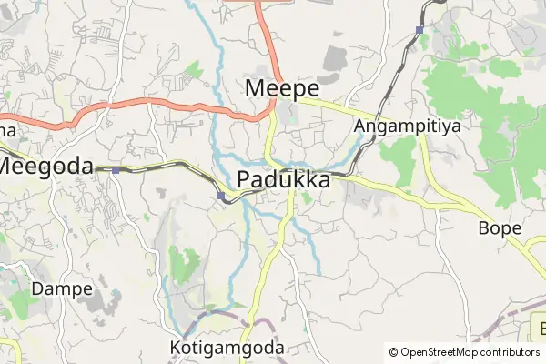 Mapa Padukka