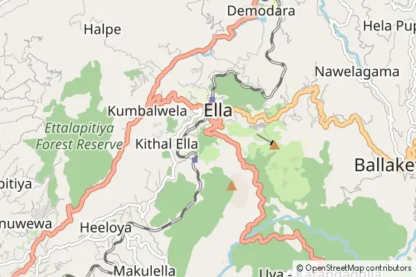 Mapa Ella