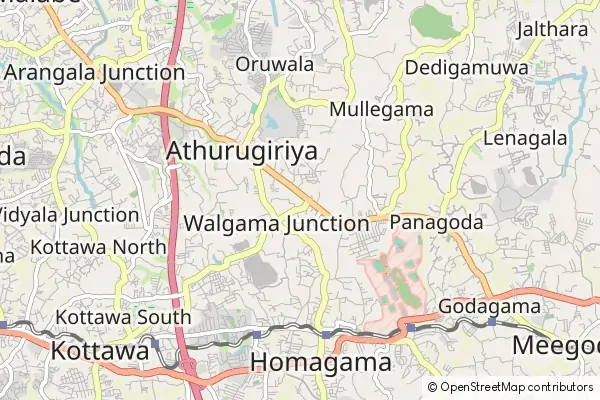 Mapa Athurugiriya