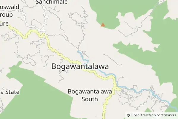 Mapa Bogawantalawa