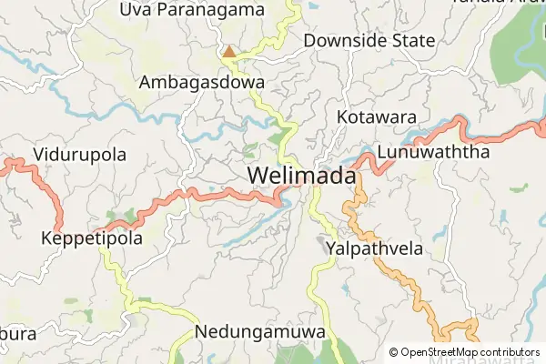 Mapa Welimada