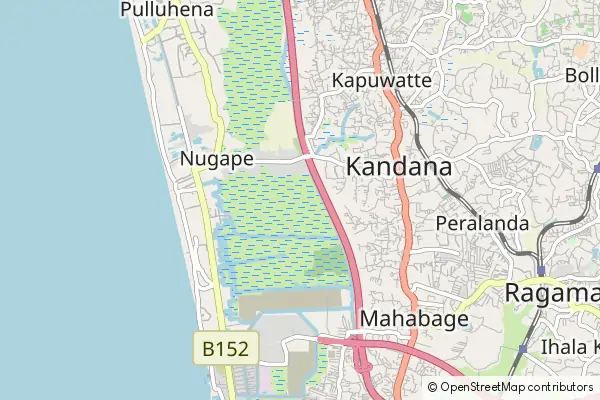 Mapa Kandana
