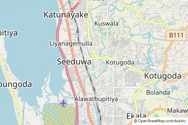 Mapa Seeduwa