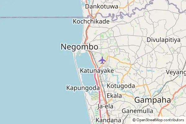 Mapa Katunayake