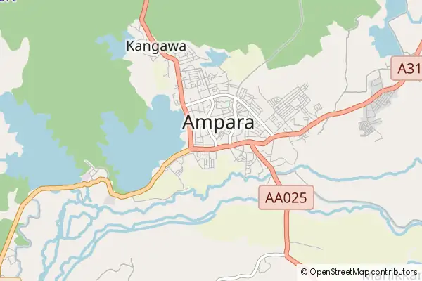 Mapa Ampara