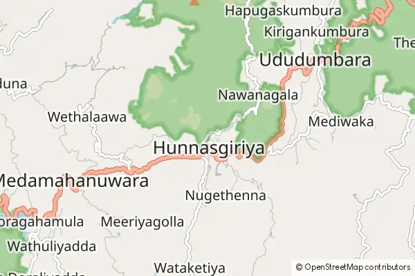 Mapa Hunnasgiriya