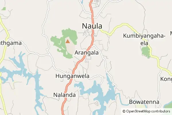 Mapa Arangala