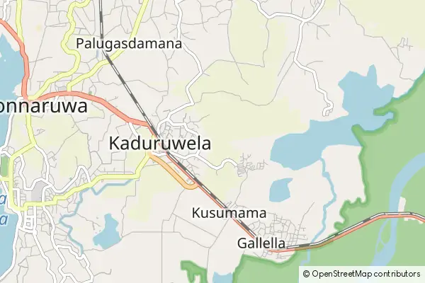 Mapa Kaduruwela