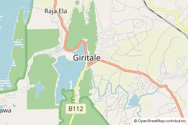 Mapa Giritale