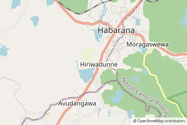 Mapa Hiriwadunna