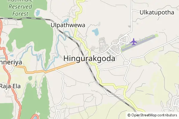 Mapa Hingurakgoda