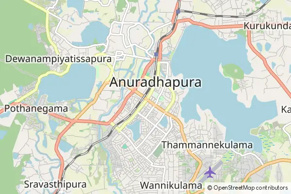 Mapa Anuradhapura