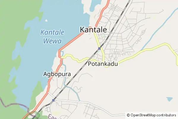 Mapa Kantale