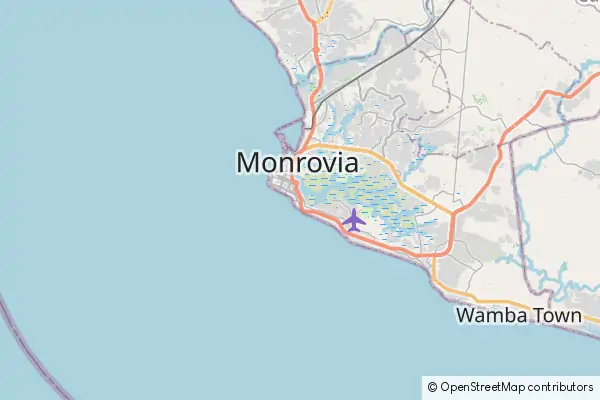 Mapa Monrowia