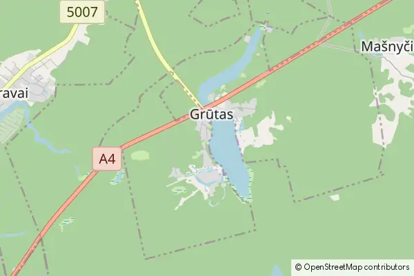 Mapa Grūtas