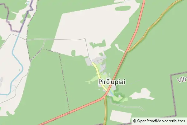 Mapa Pirciupie