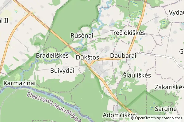 Mapa Dūkštos