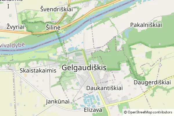 Mapa Giełgudyszki