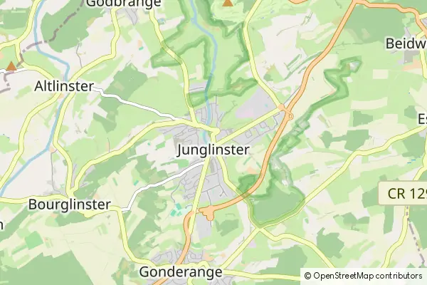 Mapa Junglinster