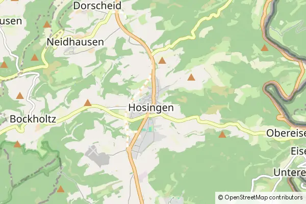 Mapa Hosingen