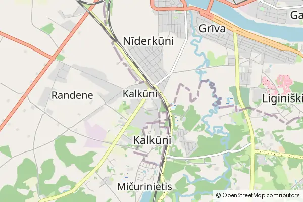 Mapa Kalkuni