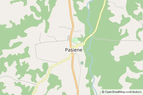 Mapa Posiń