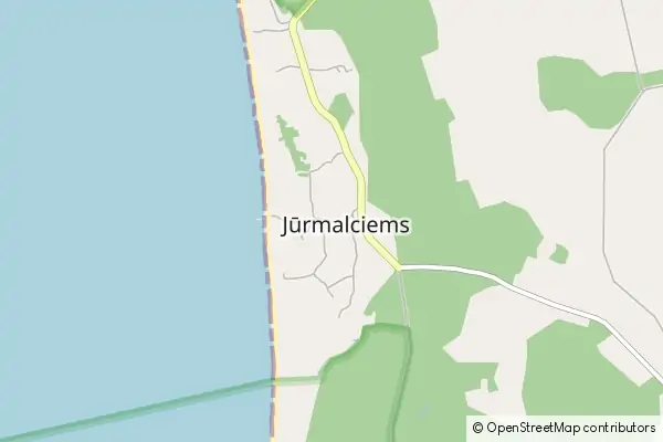 Mapa Jūrmalciems