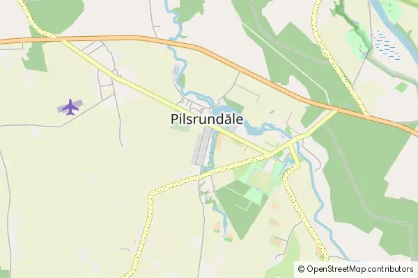 Mapa Pilsrundāle