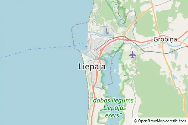 Mapa Lipawa