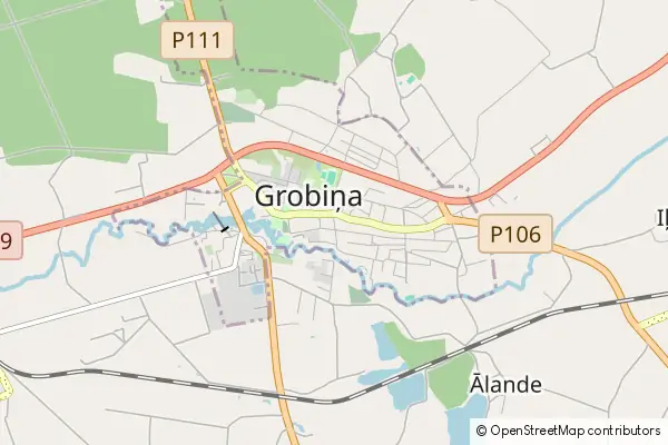 Mapa Grobiņa