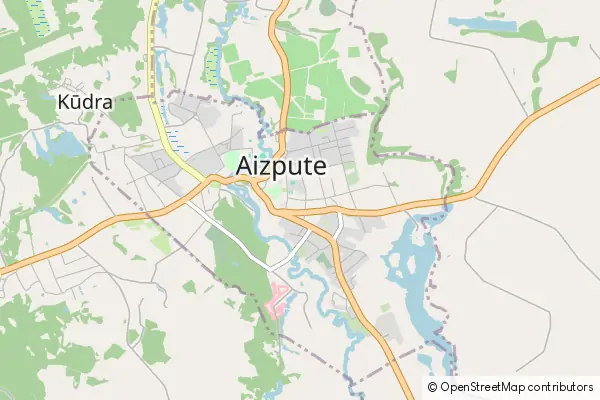 Mapa Aizpute