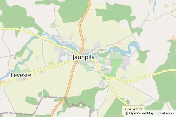 Mapa Jaunpils