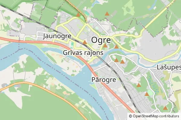 Mapa Ogre