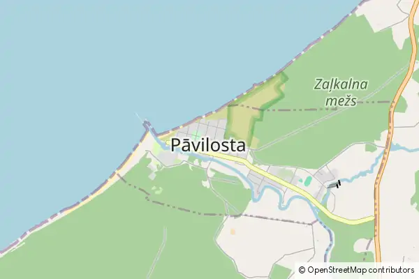 Mapa Pāvilosta