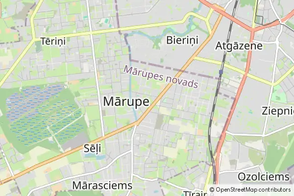 Mapa Mārupe