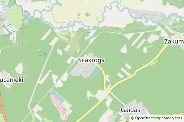 Mapa Silakrogs