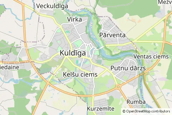 Mapa Kuldīga